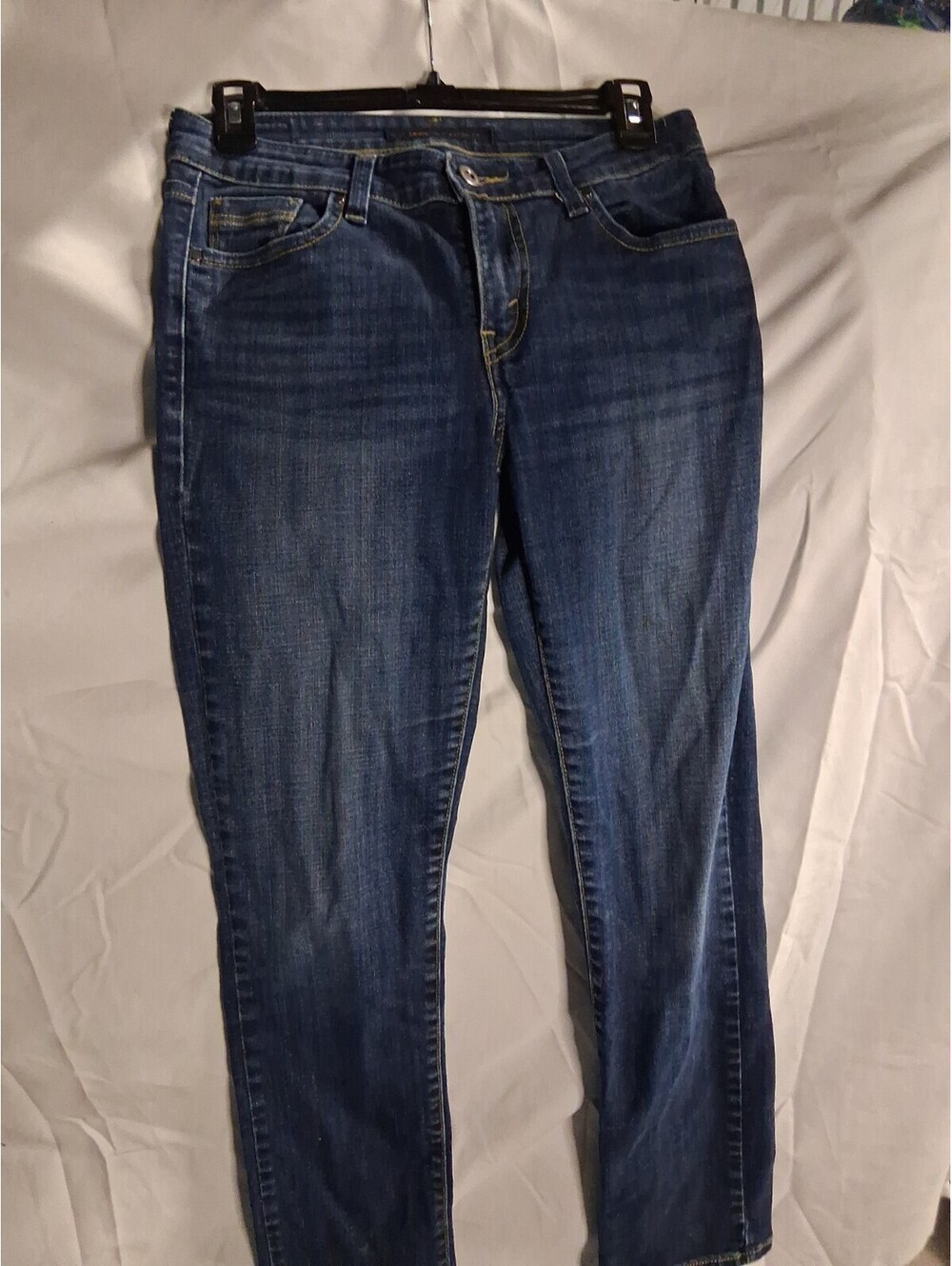 Levi’s Women’s Denim Size 6S Mid Rise Skinny Dark Wash Jeans K2